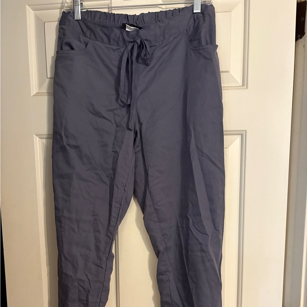 Grey's Anatomy Women's Gray Straight Leg Pants